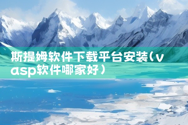 斯提姆软件下载平台安装