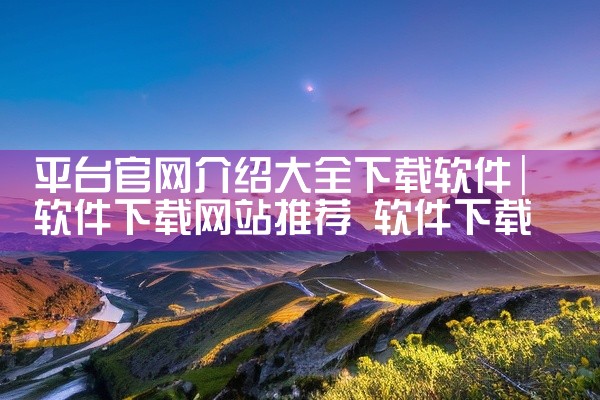 平台官网介绍大全下载软件