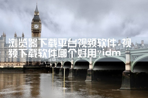 浏览器下载平台视频软件